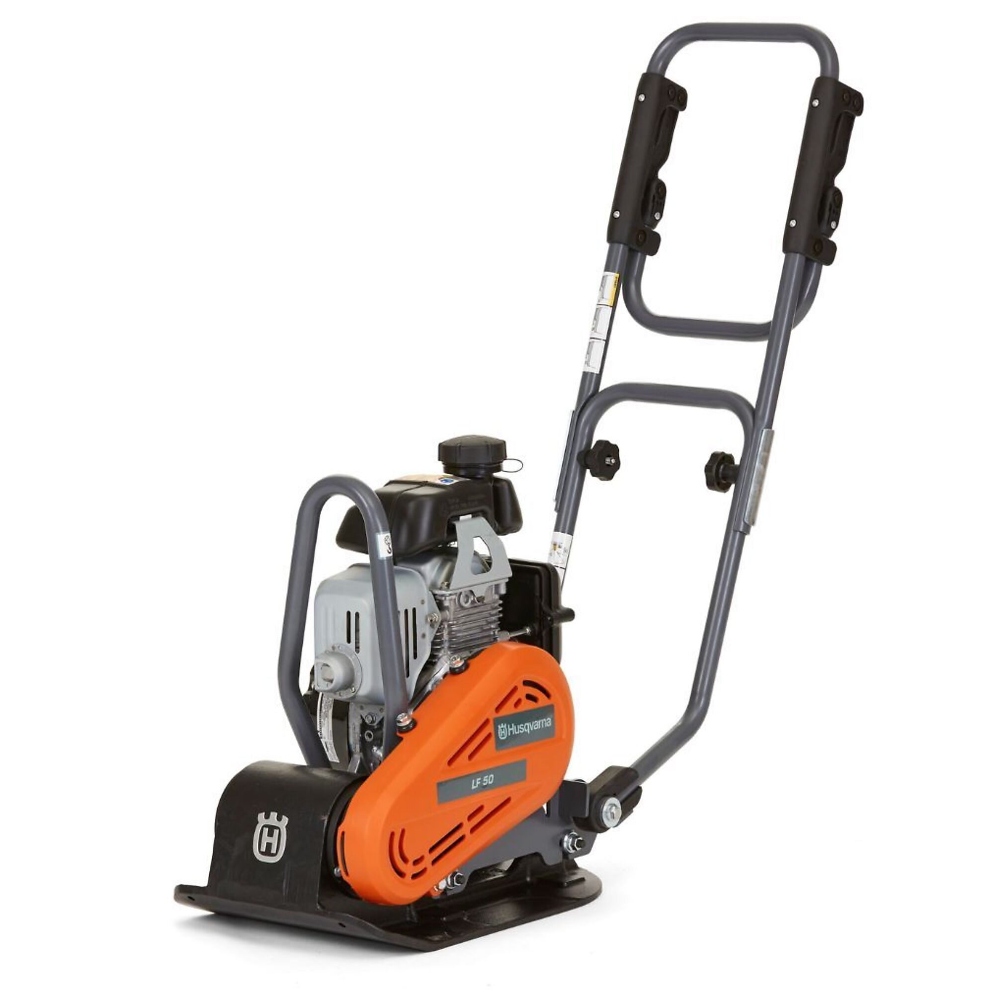 Husqvarna, Forward Plate Compactor, Engine Brand Honda, Engine Model GXR 120 Horsepower 3.1 HP, Model# 967854702
